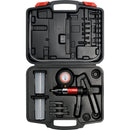 Bomba presión vacío de mano 22 piezas kit purga líquido frenos y embrague sistema hidráulico etc