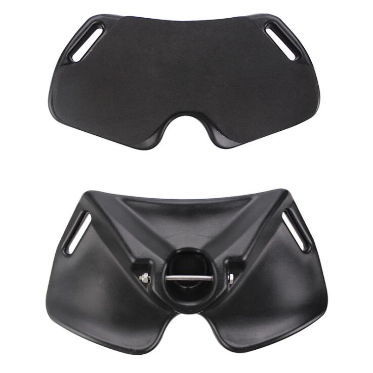 Cinturón arnés soporte de caña pesca NEGRO