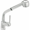 Llave monomando para fregador con nariz retráctil incluye mangueras