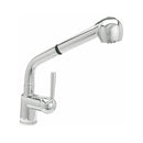 Llave monomando para fregador con nariz retráctil incluye mangueras