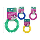 Limpiador de dientes para mascotas  PVC, 9 cm diámetro (1pza) (Viene en colores variados al azar)