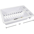 Estante organizador para platos de plástico SiG.Kit 15x10.25x3 "