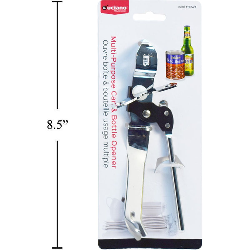 Abrebotellas y latas de metal Luciano, multiusos