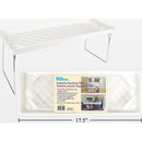 Repisa organizador apilable plegable, 17.25 "x5.5" x7.25 "