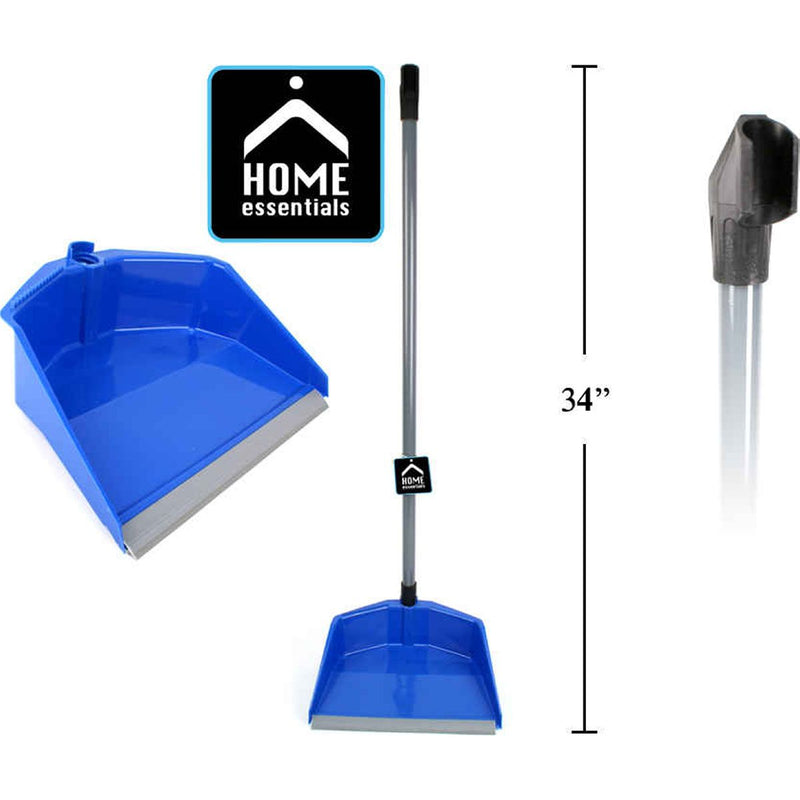 Recogedor de polvo de 9.5 "X31.5" de alto con asa y etiqueta