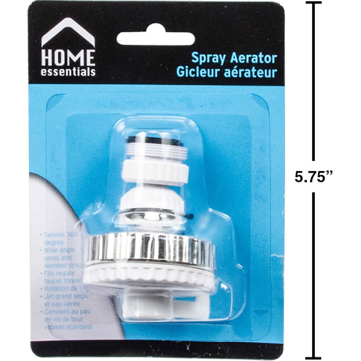 Aireador en aerosol para grifo de cocina