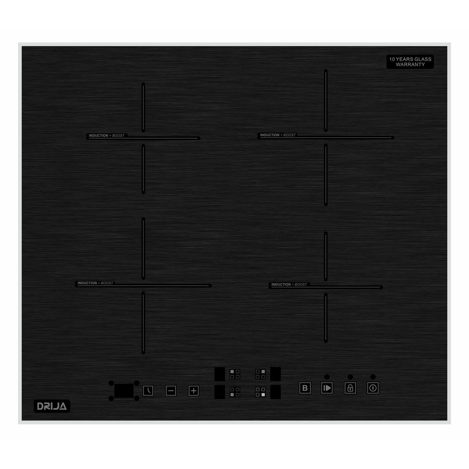 Estufa eléctrica empotrable de inducción Munich 60