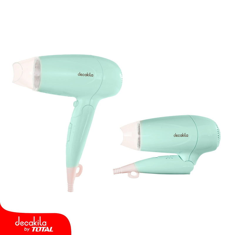 Secador de Cabello 1200W. 120V/60 Hz. Mango plegable.