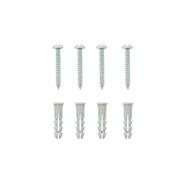 (4 Piezas) Kit de anclajes y tornillos