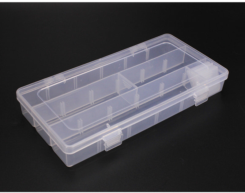 Caja almacenamiento roja para accesorios de pesca