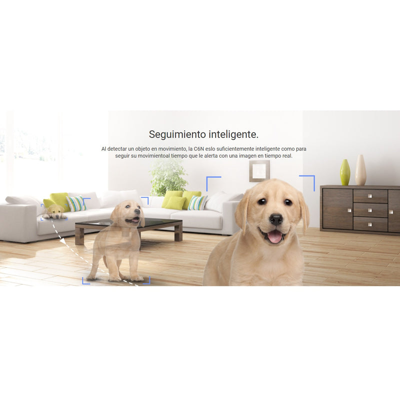 Cámara de seguridad inteligente 360° para interiores, con Wifi. 2MP 1080p. EZVIZ