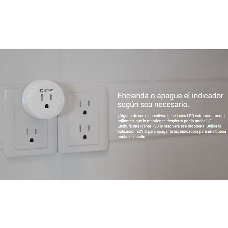Enchufe inteligente de 110V – 10A y 1600W. Alexa/Google Assistant