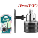 Mandril Taladro De 5/8" 16Mm. Capacidad 3.0-16Mm.