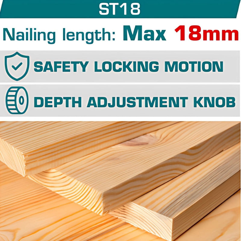Clavadora concreto inalámbrica 20V  Clavos tipo ST 18mm Capacidad clavos: 65 piezas Bateria y Cargador por separado.  Pistola Clavadora Cemento