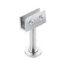 Clip de vidrio con barra separado del muro 7 cm. Para vidrios 10-12mm. Con tapa decorativa.sat