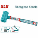 Martillo anti rebote deadblow 2lbs. Anti rebote. Mango fibra de vidrio. Martillo de Golpe Seco.