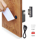 Cerradura electrónica invisible para gabinetes.