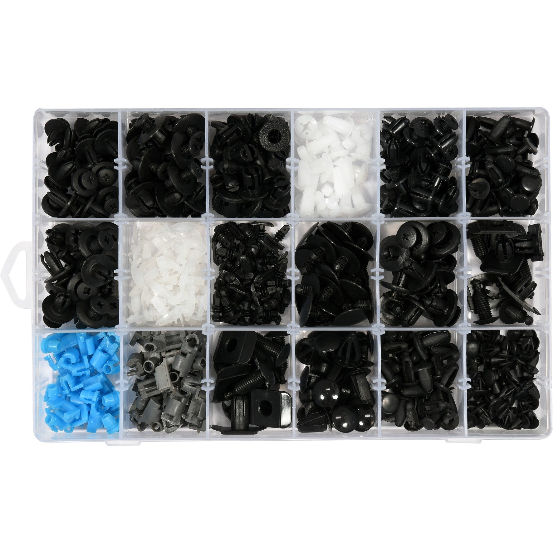 Clips de retención a presión automóvil remaches plástico sujetadores MAZDA 475PCS