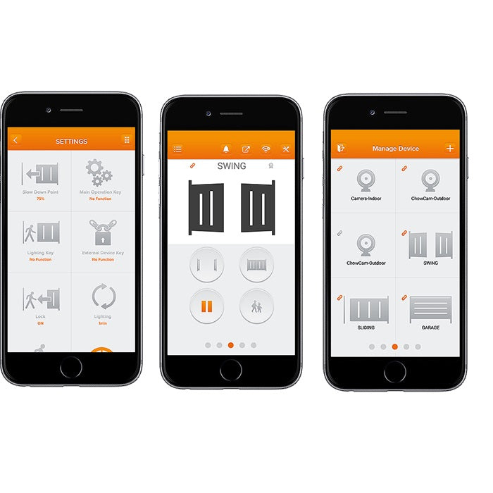 Motor Seccional riel T garage AMOS1200N. Incluye 4 controles, fotocelda reflejo 7mt