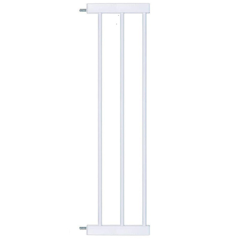 Extensión para puerta de seguridad L374 para bebes y mascotas de 20 cm, color blanco