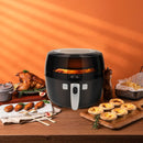 Freidora de aire 7L 1350W. Con ventana transparente/ con funcion de mezcladora