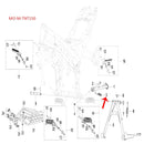 Resorte de caballete lateral (TNT150 / TNT25)