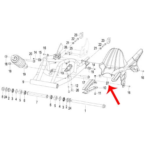 Covertor de cadena (TRK502X)