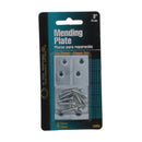 Placa de unión rectangular galvanizadas de 3" x 3/4"