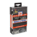 (600 piezas) Kit surtido de clavos y alfileres