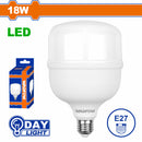 Bombillo LED T 18W 6000K 110-240V~50/60Hz. Luz Diurna. 25000 horas. Base E27. Foco