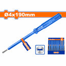 Lápiz Medidor Probador de Voltaje. Tamaño de Ranura: 4x190mm. AC100-500V Probador de Circuito.