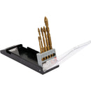 Broca punta flecha para vidrio y porcelanatos 5PCS 4-10MM HEX