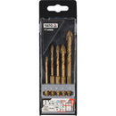 Broca punta flecha para vidrio y porcelanatos 5PCS 4-10MM HEX