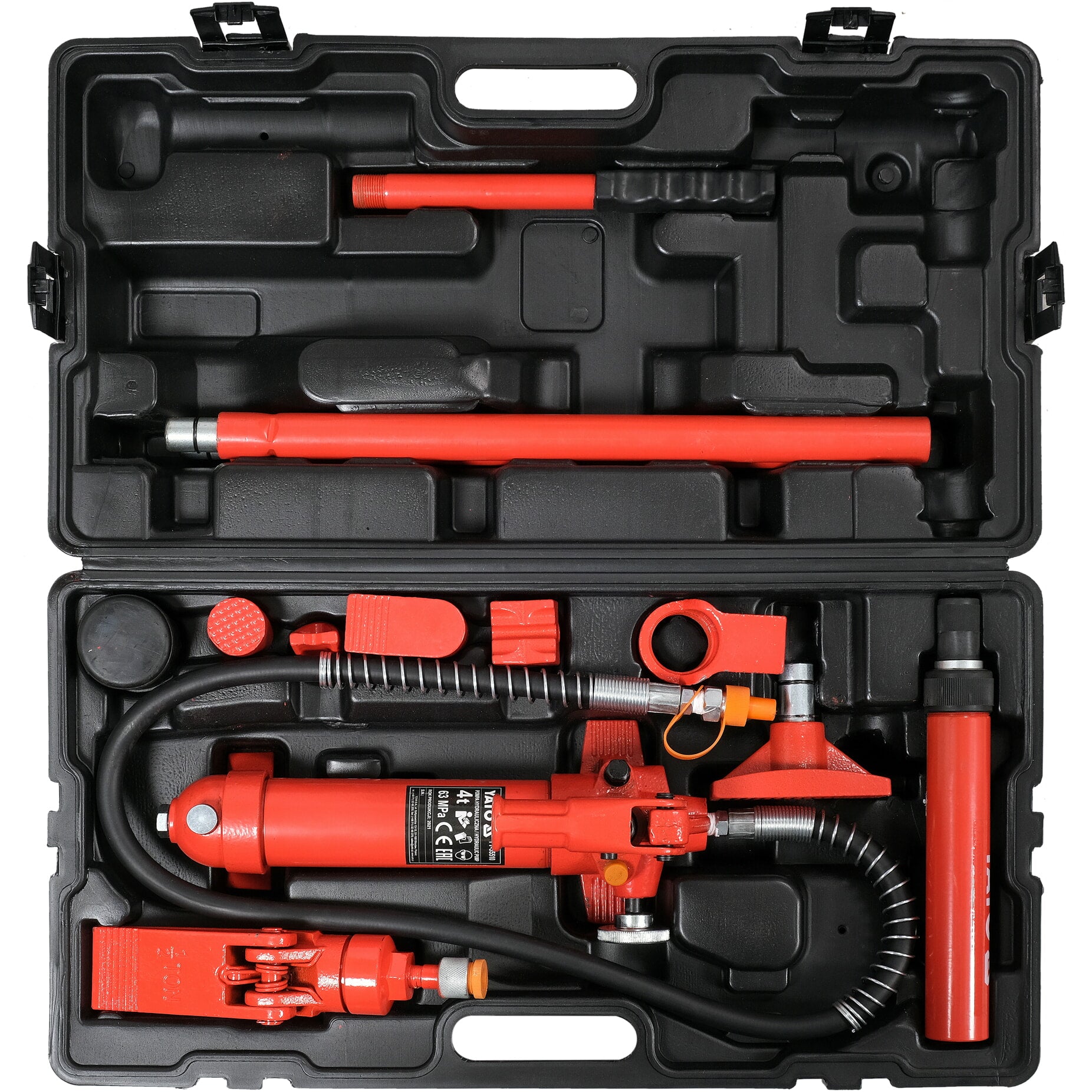 Porta Power kit de reparacion hidráulico 4T de chapisteria para extraer choque en vehiculos