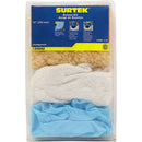 Juego de 7 motas felpas para pulidora 10" Surtek