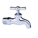 Llave de agua cromada 1/2" sin rosca