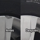 Kit de reparacion de ruedas. Repara permanentemente daños ocacionados con la acera, tales como rasg
