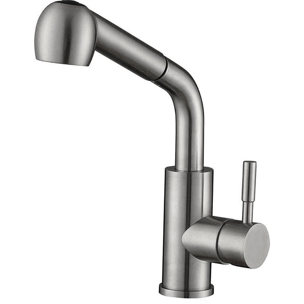 Grifo Mezclador De Fregadero ALTO En Acero Inoxidable 304