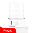 Vaporera de alimentos 9L 700W.