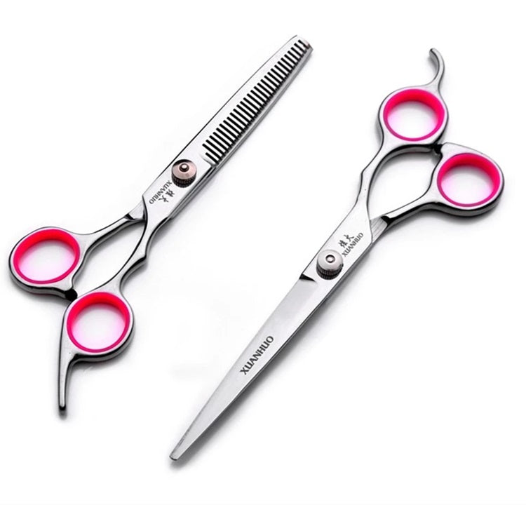 Tijeras de acero inoxidable, para cortar pelo de mascotas.