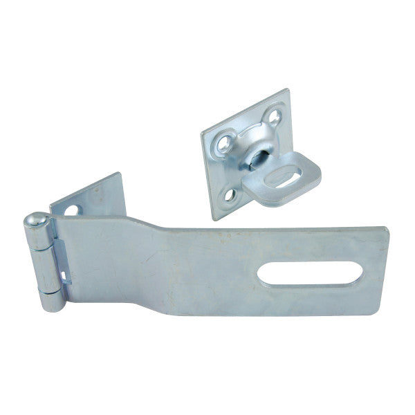 Aldaba de zinc giratoria de 4 1/2" con tornillos