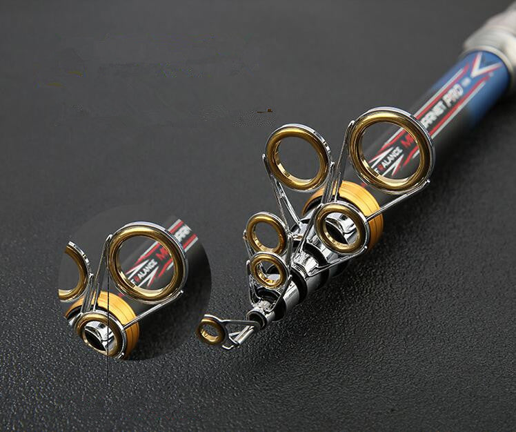 Kit de pesca caña Telescópica 2.7 m bolso