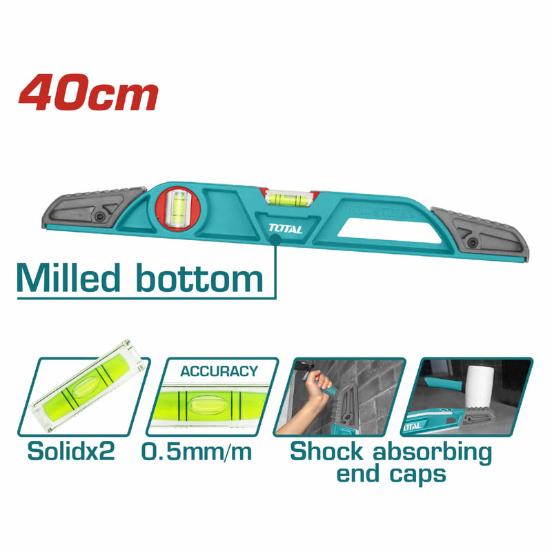 Nivel de albañil para pisos e instalación de cerámicas para golpear 40cm