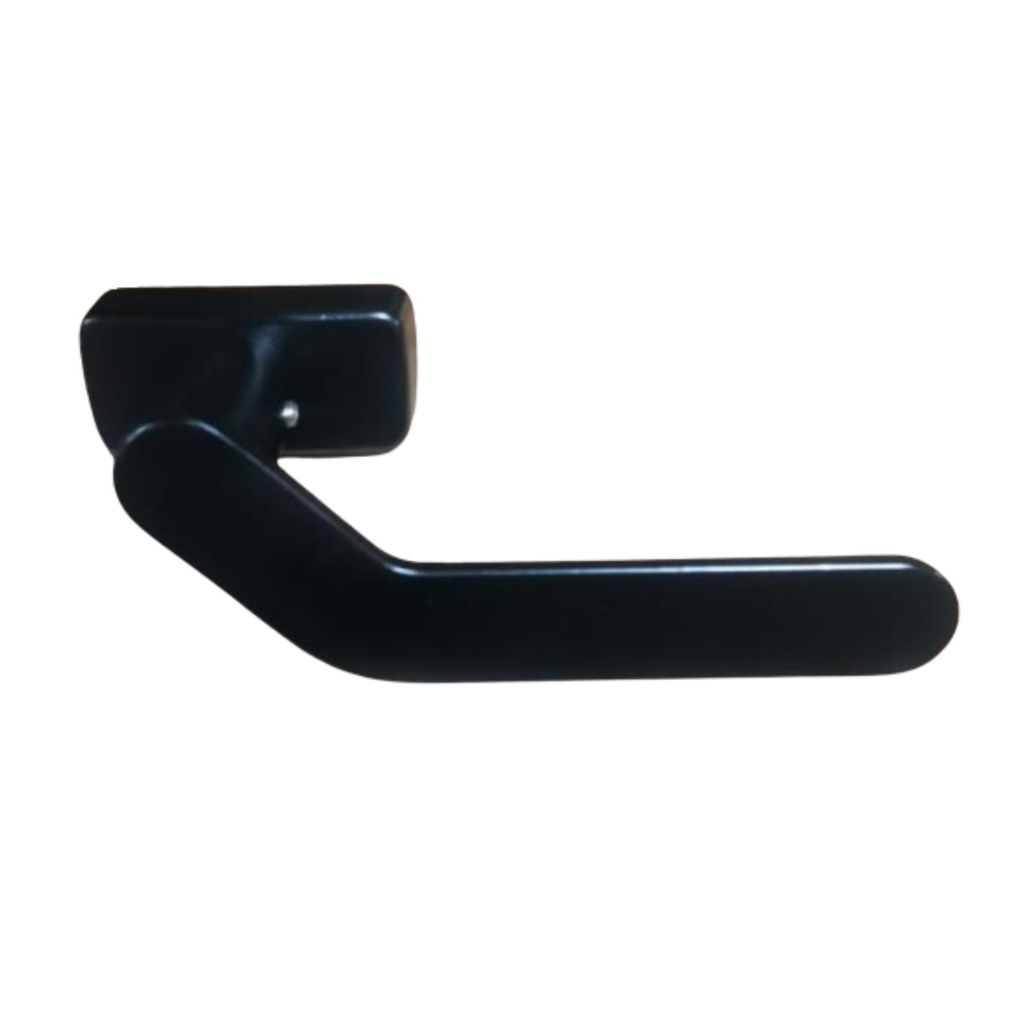 Manilla Acodada Izquierda. Operador de Multipunto. Cuadrillo 8X8. Acabado Pintado Negro