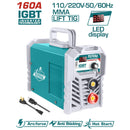 Máquina De Soldar Inverter 160A Modelo Medium Duty 45% Ciclo De Trabajo. 110-120V-220-240V