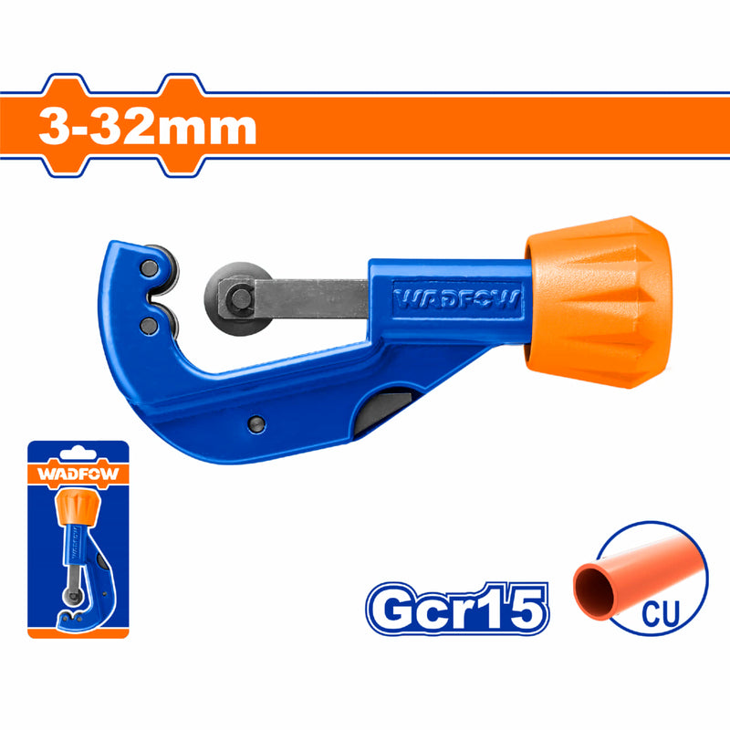 Cortatubos para cobre y aluminio. Diámetro Corte 3-32mm. Cortador de tubos redondos