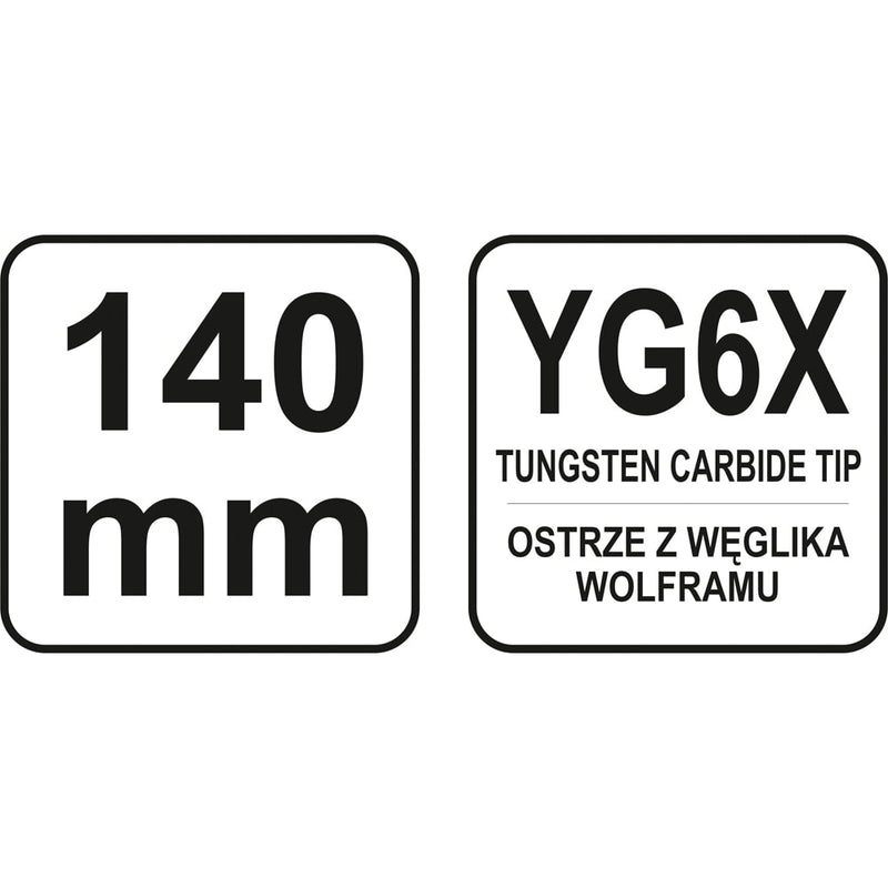 Marcador para vidrio punta de diamante 140mm