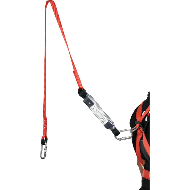 Arnés de seguridad con línea de vida Con absorbedor impacto de pierna