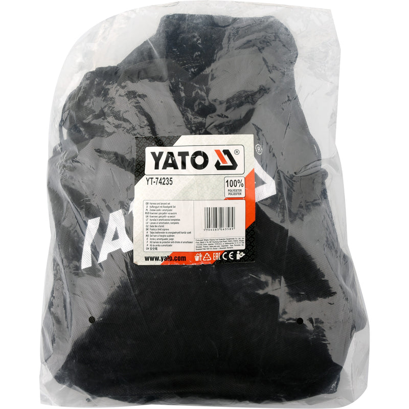 Arnés de seguridad con línea de vida Con absorbedor impacto de pierna