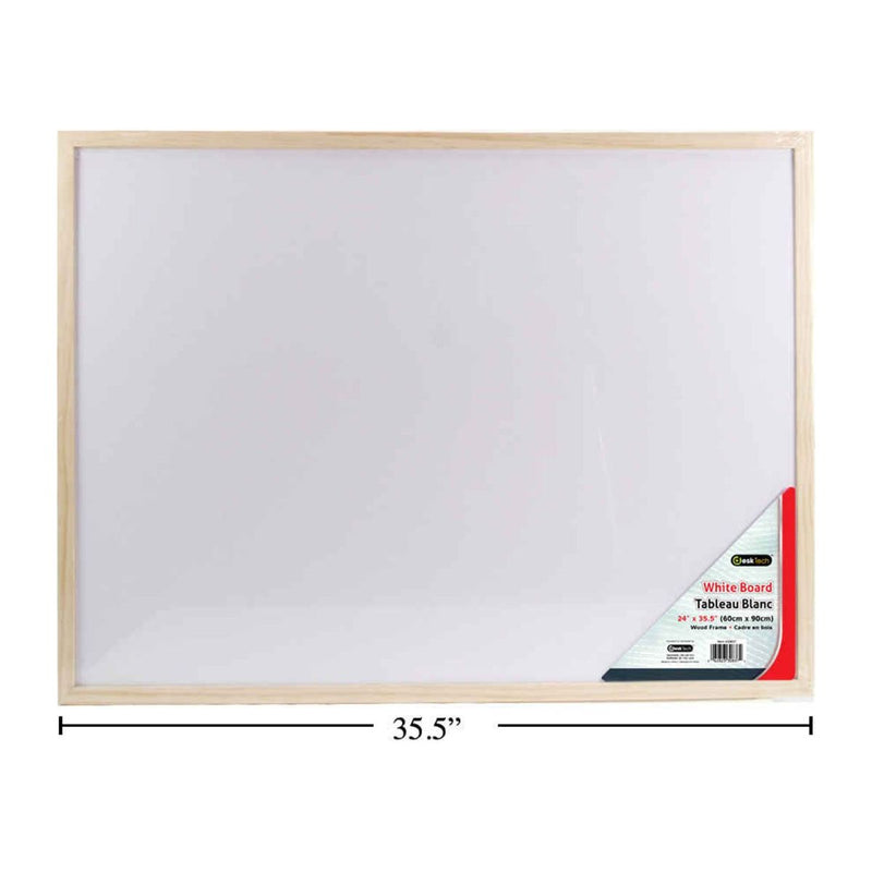 Pizarra tablero blanco 24x36"